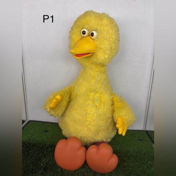 Vintage 1986 Talking Big Bird Sesame Street Story Magic-Cassette UnTested - Picture 1 of 7
